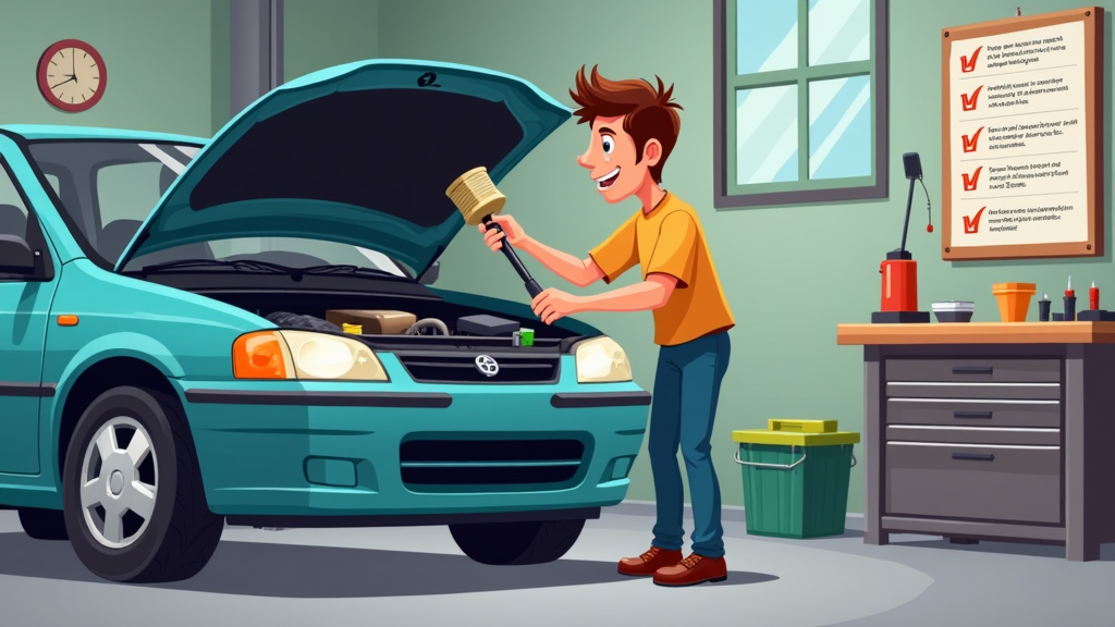 mechanic-checking-up-a-car